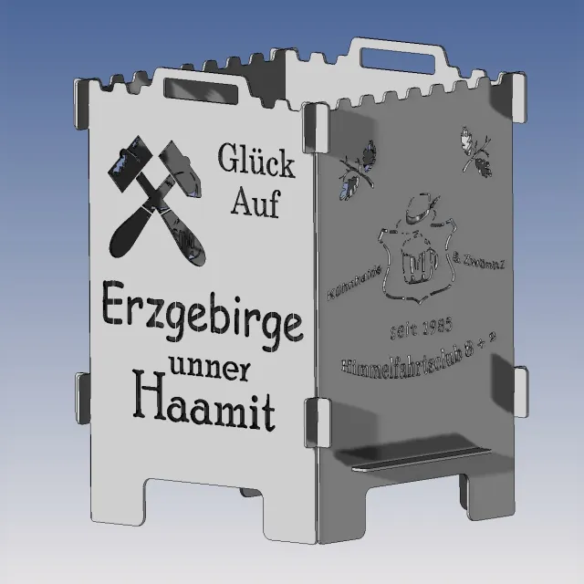 Feuerlaterne Glück Auf