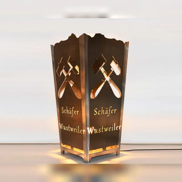 Feuerkorb Schlägel und Eisen
