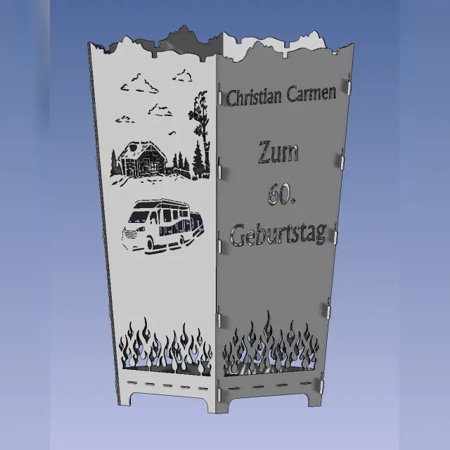 Feuerkorb Camper